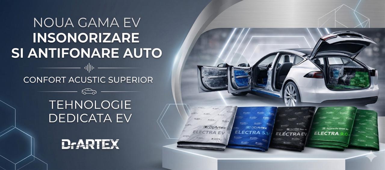 Noua Gama EV Insonorizare DrArtex Electra